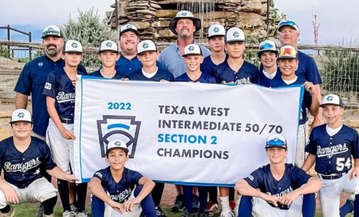 Breckenridge-Albany Little League team to play in Texas West State Tournament on Wednesday
