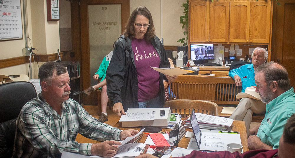 Stephens County Commissioners approve tax rate, new budget