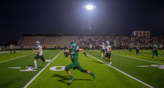 Buckaroos close out pre-district play with 56-17 Homecoming win over Benbrook Bobcats