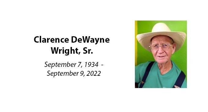 Clarence DeWayne Wright, Sr.