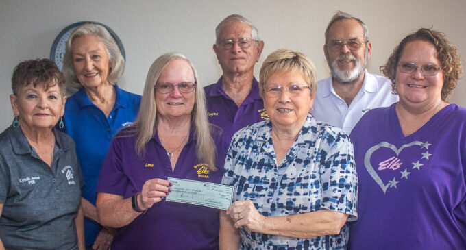 Elks Lodge makes donation to Breckenridge Meals on Wheels