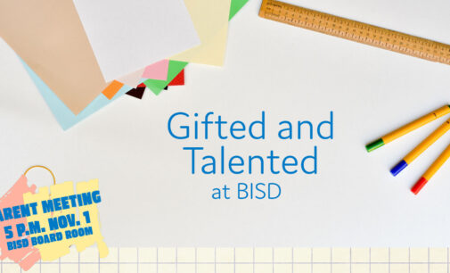 BISD to hold information meeting for Gifted/Talented program
