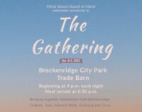 Elliott Street Church of Christ to host ‘The Gathering’ on Oct. 8-9 in City Park