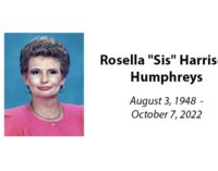 Rosella “Sis” Harrison Humphreys