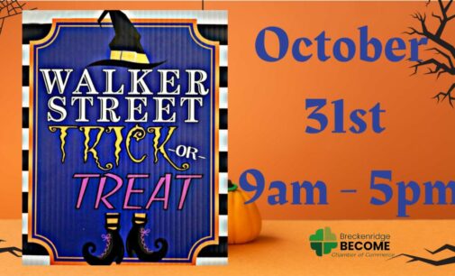 Breckenridge Chamber of Commerce to host Walker Street Trick-or-Treat on Oct. 31