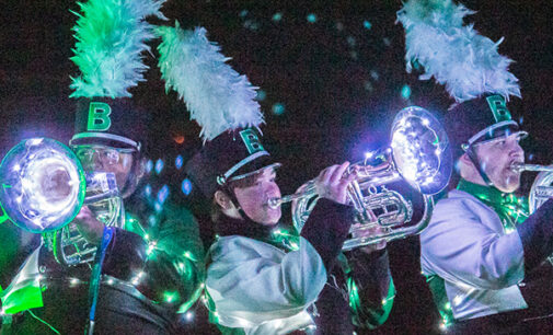 BHS Marching Band to present light show, host baked potato fundraiser this weekend
