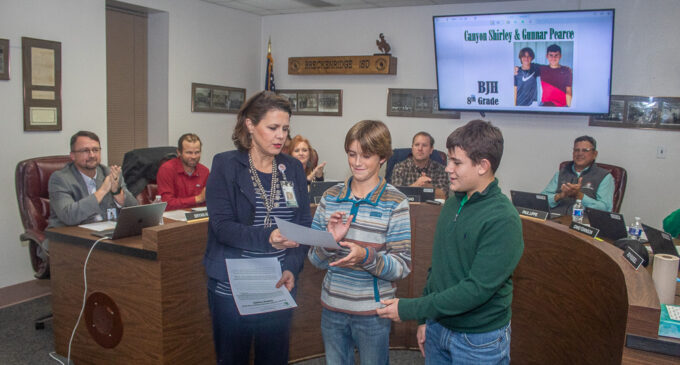 BISD honors November Students, Teacher of the Month