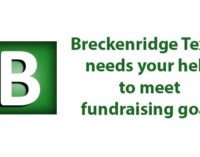 Breckenridge Texan fundraiser in final stretch, needs $1,595 to meet goal