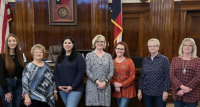 Stephens County officials sworn in for new year