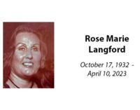 Rose Marie Langford