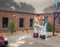 St. Andrew’s celebrates centennial, hosts dedication ceremony for refurbished courtyard