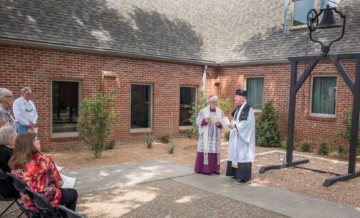 St. Andrew’s celebrates centennial, hosts dedication ceremony for refurbished courtyard