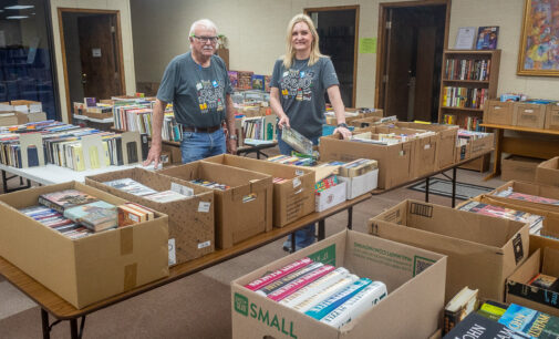 Breckenridge Library’s Spring Book Sale slated for Friday and Saturday; tickets on sale for freezer of beef drawing