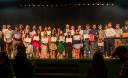 Breckenridge High School scholarship recipients honored at annual ceremony