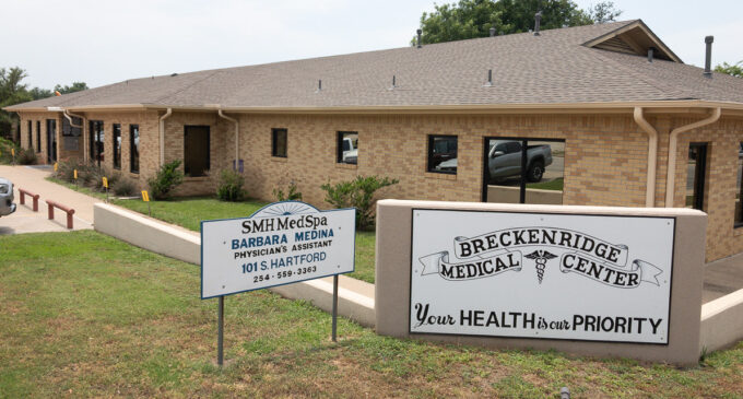 Cooling Center to be set up at Breckenridge Medical Center on Saturday and Sunday to provide relief from the heat wave