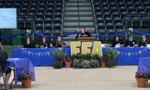 Breckenridge FFA honors students, others at annual banquet