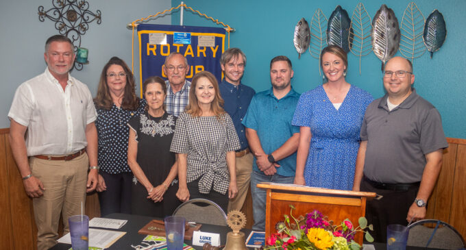 Breckenridge Rotary Club installs new officers for 2023-25