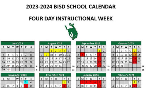 Breckenridge ISD announces start, end times for 2023-24 school days, supply lists and other info
