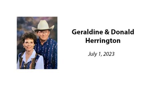 Geraldine and Donald Herrington