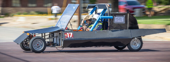 Solar car racers stop in Breckenridge on their way to California
