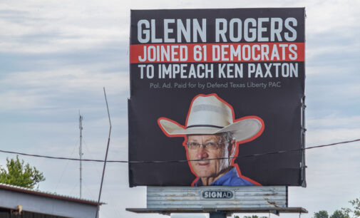 Local billboard brings politics of attorney general impeachment to Breckenridge