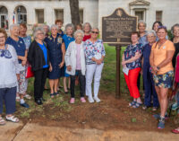 Local DAR chapter honors patriots with America 250 Patriot Marker at Stephens County Courthouse