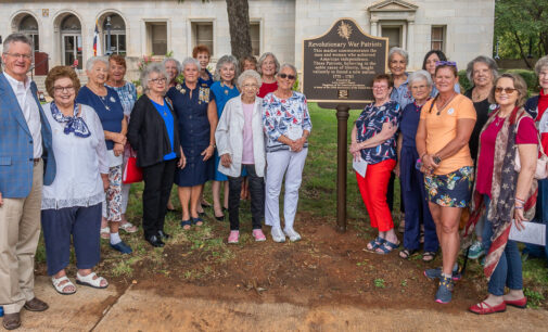 Local DAR chapter honors patriots with America 250 Patriot Marker at Stephens County Courthouse