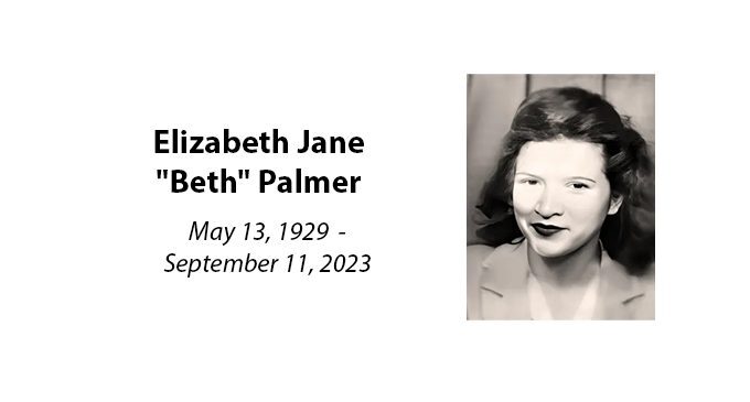 Elizabeth Jane ‘Beth’ Palmer