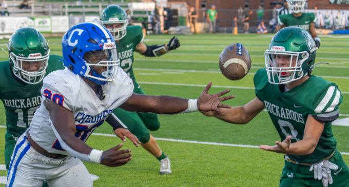 Buckaroos fall short in home opener, losing 24-21 to Childress