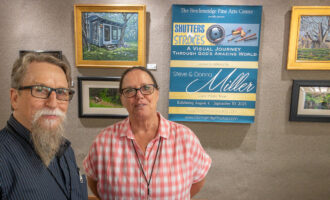 Paintings, photographs of Steve and Donna Miller on exhibit through Sept. 30