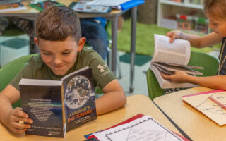 Rotary Club Gives Dictionaries To Third Graders