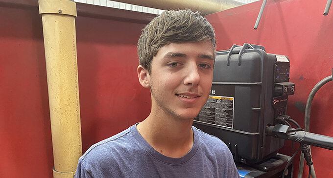 BHS gradute continues studying welding technology at TSTC