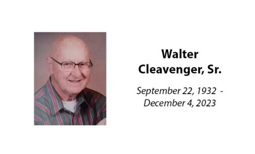 Walter Cleavenger, Sr.