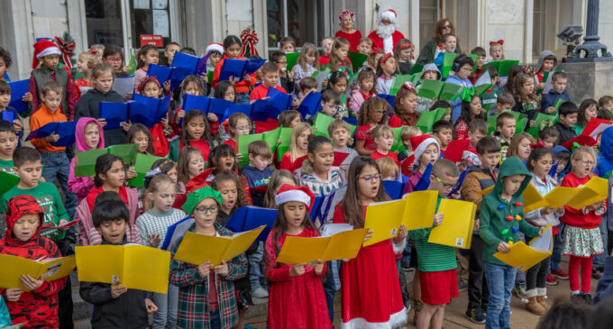 Local children, Santa bring Christmas cheer to Breckenridge