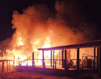 Fire destroys Shawna’s Bake Barn early Sunday morning