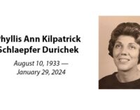 Phyllis Ann Kilpatrick Schlaepfer Durichek