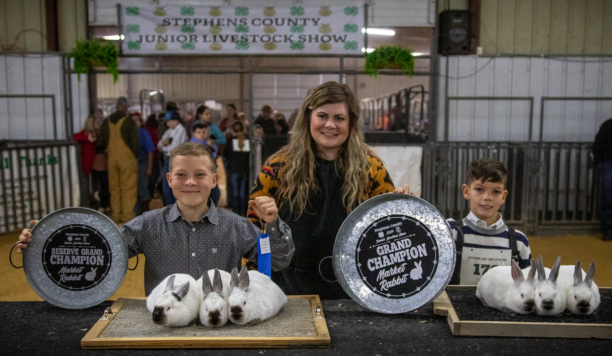 SCJLS 2024: Rabbit Division opens 66th Stephens County Junior Livestock ...