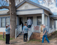 Texas Forts Trail caravan stops by Breckenridge museum, restaurant and bungalow