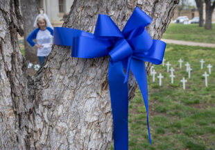 Decorating for Child Abuse Prevention Month