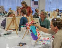 In memory of Shalon: Local paint party raises funds for art scholarships, classes