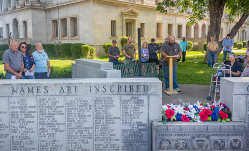 Memorial Day ceremony scheduled for 10 a.m. Monday, May 27