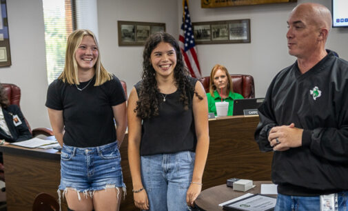Students, teachers, staff honored with monthly awards at May school board meeting