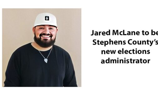 Jared McLane hired as new election administrator for Stephens County
