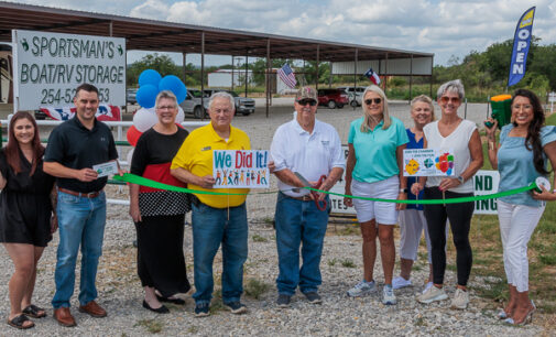 Ribbon-cutting celebrates opening of Sportsman’s Boat and RV Storage