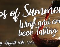 Sips of Summer Wine & Craft Beer Tasting scheduled for Aug. 10