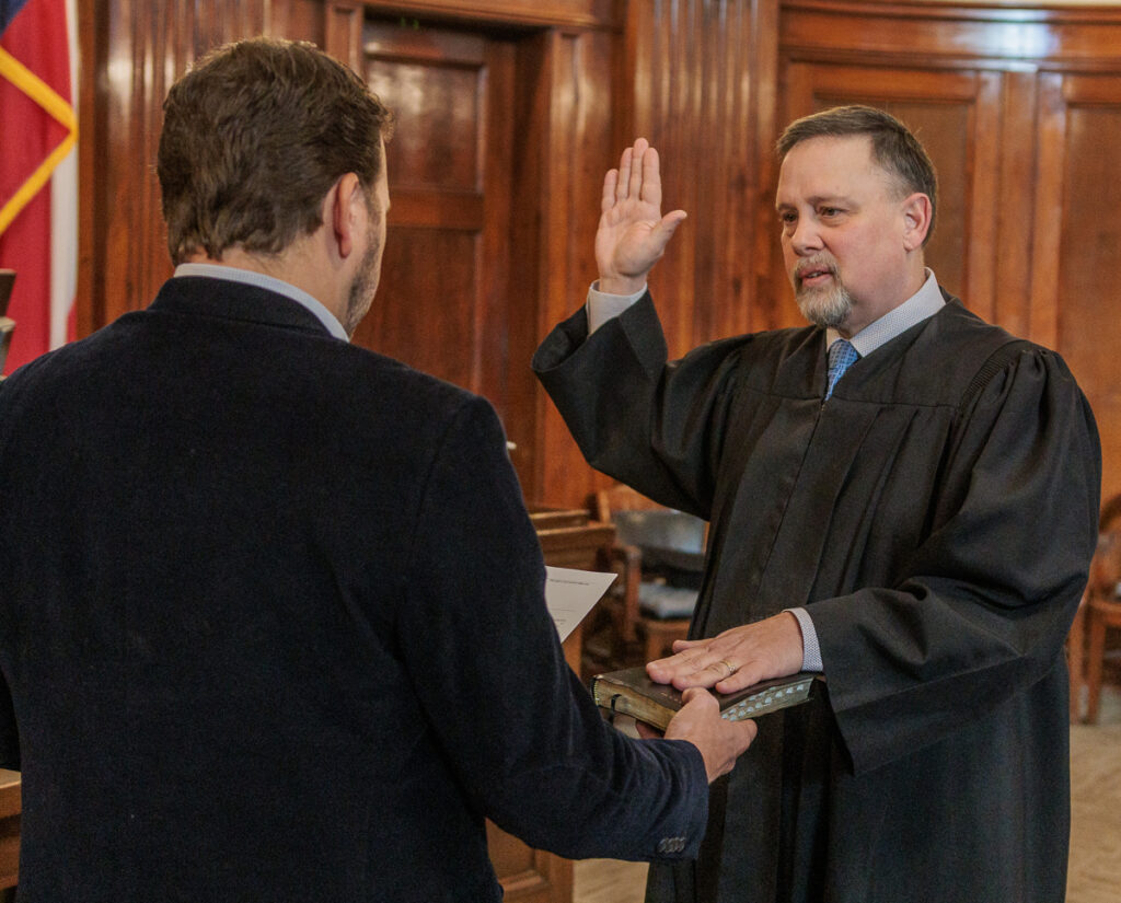 Stephens County officials sworn in for upcoming terms - Breckenridge Texan