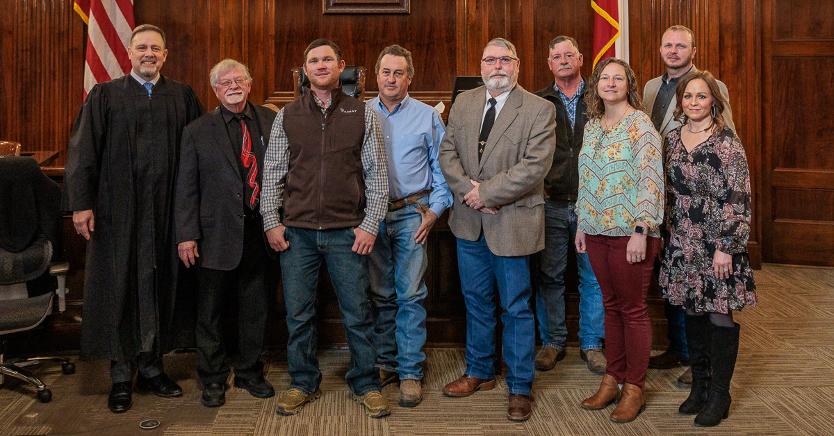 Stephens County officials sworn in for upcoming terms - Breckenridge Texan
