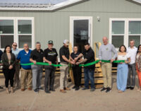 Marathon Homes holds ribbon cutting ceremony with Breckenridge Chamber of Commerce