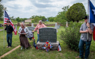 Daughters of Republic early Texas citizens ceremony in photos
