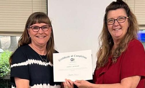 Latham completes NCTCOG training for new finance directors